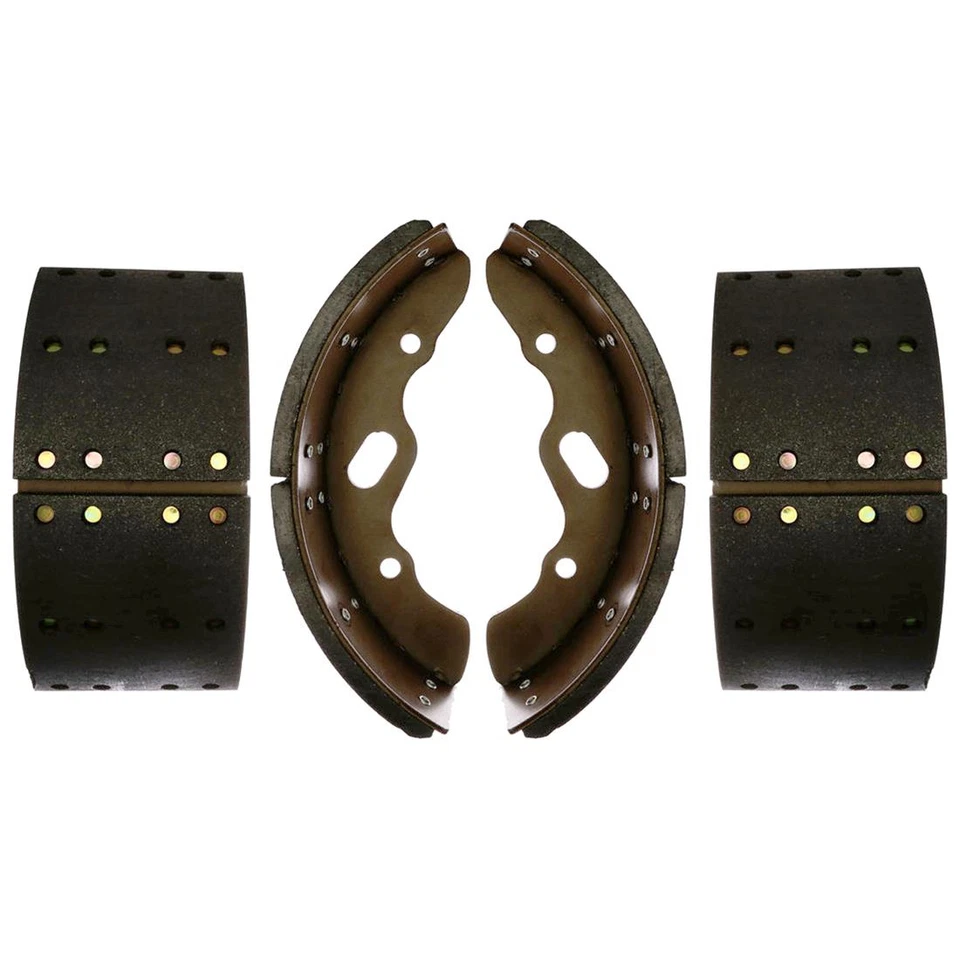 Para 2004 2006 2007 2008 2009 GMC W5500HD Elemento trasero delantero 3 zapatas de freno de tambor Foto 2 de 3