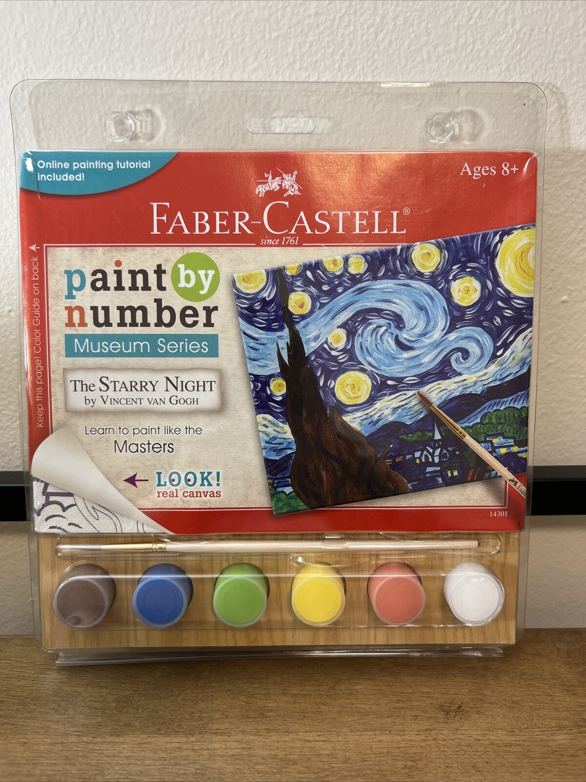 Faber Castell Paint By Number Museum Series The Starry Night by Vincent Van Gogh