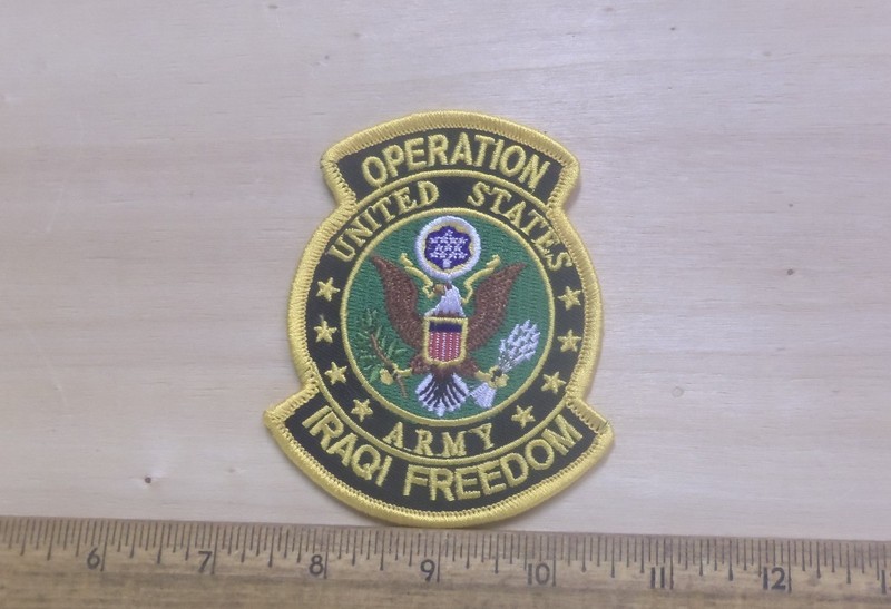 United States Army - Operation Iraqi Freedom Embroidered Patch
