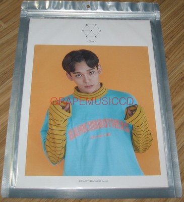 EXO EX ACT SMTOWN COEX Artium SUM OFFICIAL GOODS Lucky one CHEN A4 SIZE PHOTO