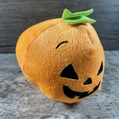 Bun Bun Stacking Plush 7''  Stuffed Animal Jack-O-Lantern Halloween Pumpkin 2018