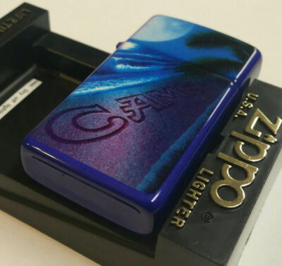 ZIPPO LIGHTER CAMEL Z75 SPECAL SLIM PURPLE MATTE 1993 RARE IN BOX  