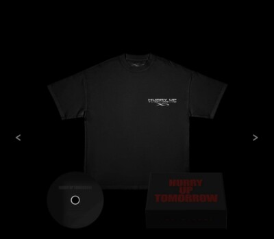 LIMITED EDITION THE WEEKND X OPIUM COLLAB T-SHIRT HURRY UP