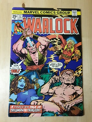 Hexenmeister Band 1 #12 Marvel Comics 1976 1. Cover und Ursprung von Pip dem Troll