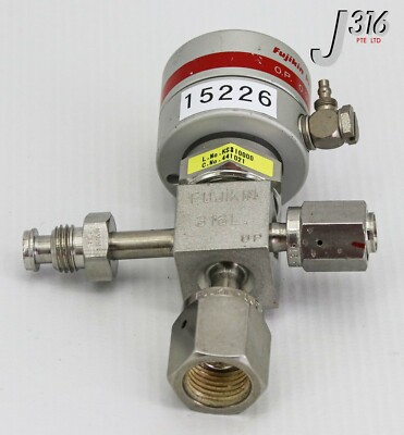 15226 FUJIKIN 3-WAY VALVE, O.P 0.39 ~ 0.59MPA, TYPE N.C 441021 | eBay