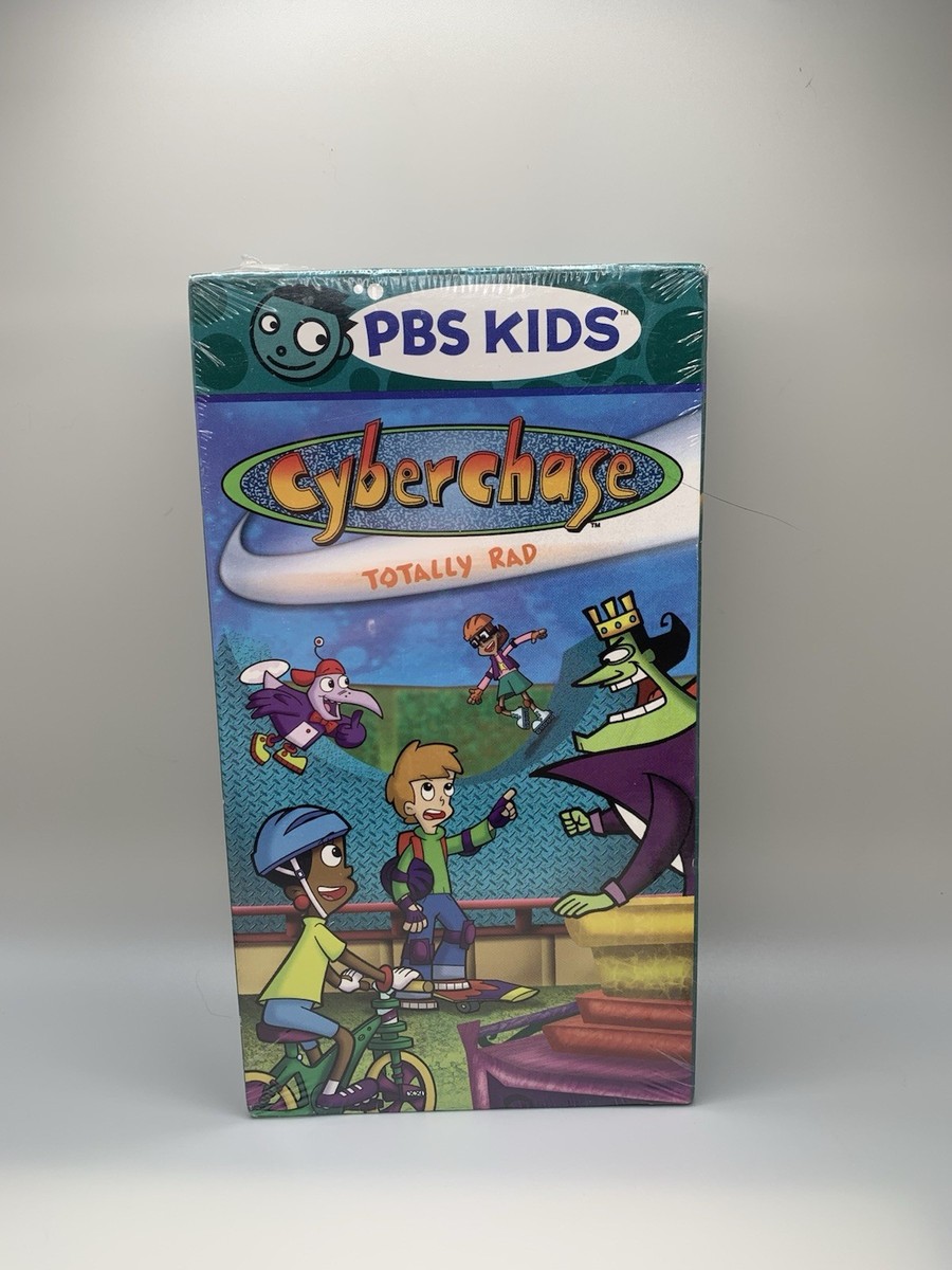 Cyberchase: Totally Rad VHS 2004 PBS Kids Paramount Nelvana NEW