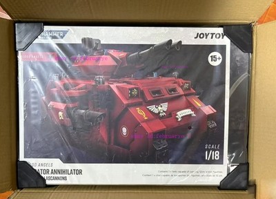 JOYTOY 1/18 Warhammer 40K Blood Angels Predator Annihilator With Twin Lascannon
