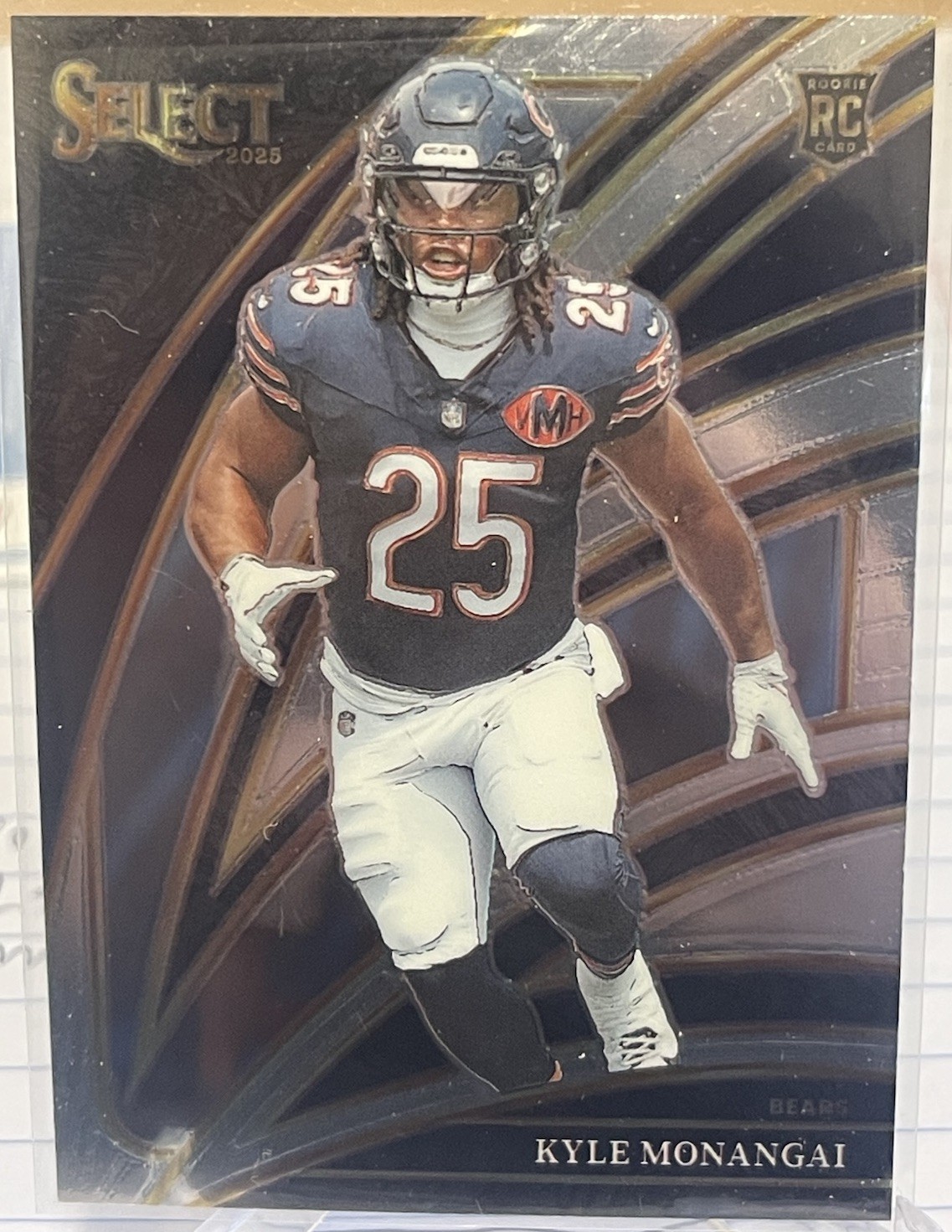 2025 Panini Select Kyle Monangai #274 Rookie Chicago Bears