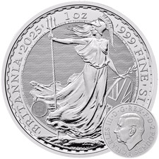 2025 Großbritannien UK Silber 1 Unze silver 999 BRITAIN König Karl