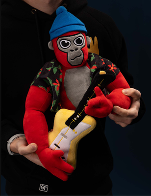 公式ゴリラタグ レッド ミステリーモンク ぬいぐるみ ゲームコード Gorilla Tag Red Plushie WITH Game Code Official Monke Plush