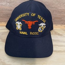 University Of Texas Naval Rotc Hat New England Cap Company Longhorns Vintage
