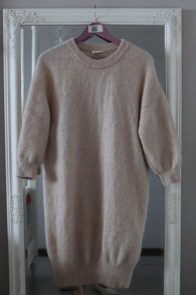 Women American Vintage Sweater Beige 34 / XS / 42