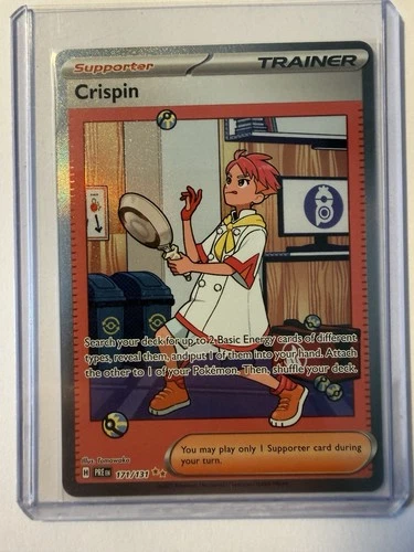 Crispin 171/131 Pokemon SV- Prismatic Evolutions SIR