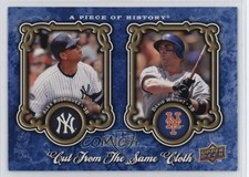 2009 A Piece of History Cut from the Same Cloth Alex Rodriguez David Wright 00c9