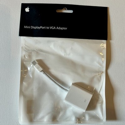 Genuine Apple Mini DisplayPort to VGA Adapter MB572Z/A - New Sealed 2008