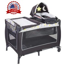 Cuna Corralito Para Bebe Recien Nacidos Con Cambiador De Pañales Moises NEW