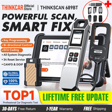 ThinkScan 689BT TPMS Key Programmer All System Diagnostic Scanner LIFETIME FREE