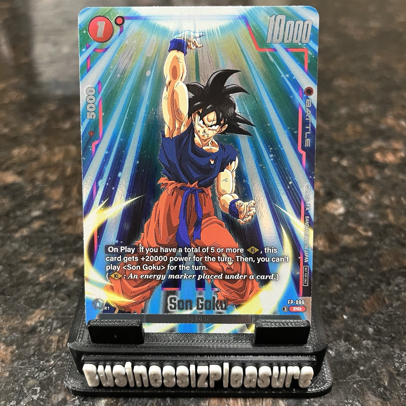 Son Goku FP-086 Promo Foil Dragon Ball Super Card Game Fusion World | NM