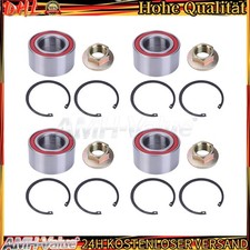 4x Radlager Satz Kompaktlager 34x64x37 Für ALKO Knott Nieper BPW 540466 Anhänger