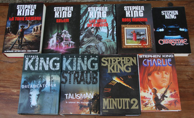 STEPHEN KING - SET MIT 9 BÜCHERN - ROSE MADDER - FRANKREICH FREIZEIT - 1984-2003 - SEHR GUTER ZUSTAND