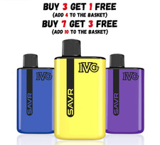 IVG SAVR Prefilled Vape Kit 3000 Puffs 20mg Rechargeable & Prefilled Pods
