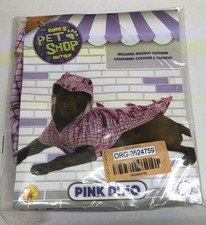 Pink Dino Halloween Dog Costume Rubies Pet Shop Large dinosaur hoodie
