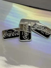 Coca-Cola® 1 oz .999 Pure Silver Bar Lot/Bundle of 4 LOT #6