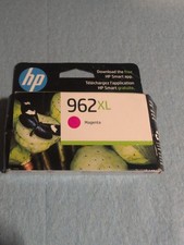 New Box HP 962XL High Yield Magenta Original Ink Cartridge, 3JA01AN Exp 7/26