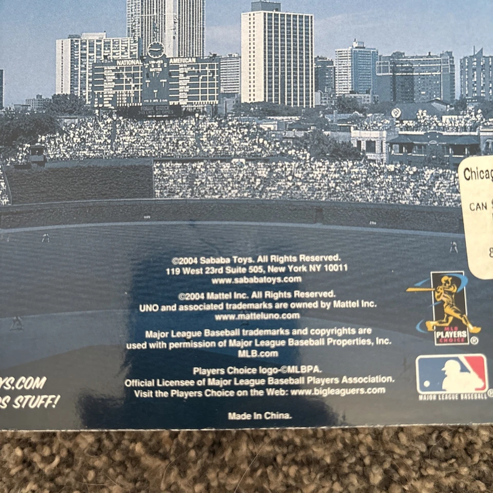 2004 UNO Chicago Cubs Special Edition Card Game. NEW. SEALED. - Image 3 of 3