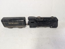 Vintage O Guage Marx Locomotive Wind Up with a New York Central Tender