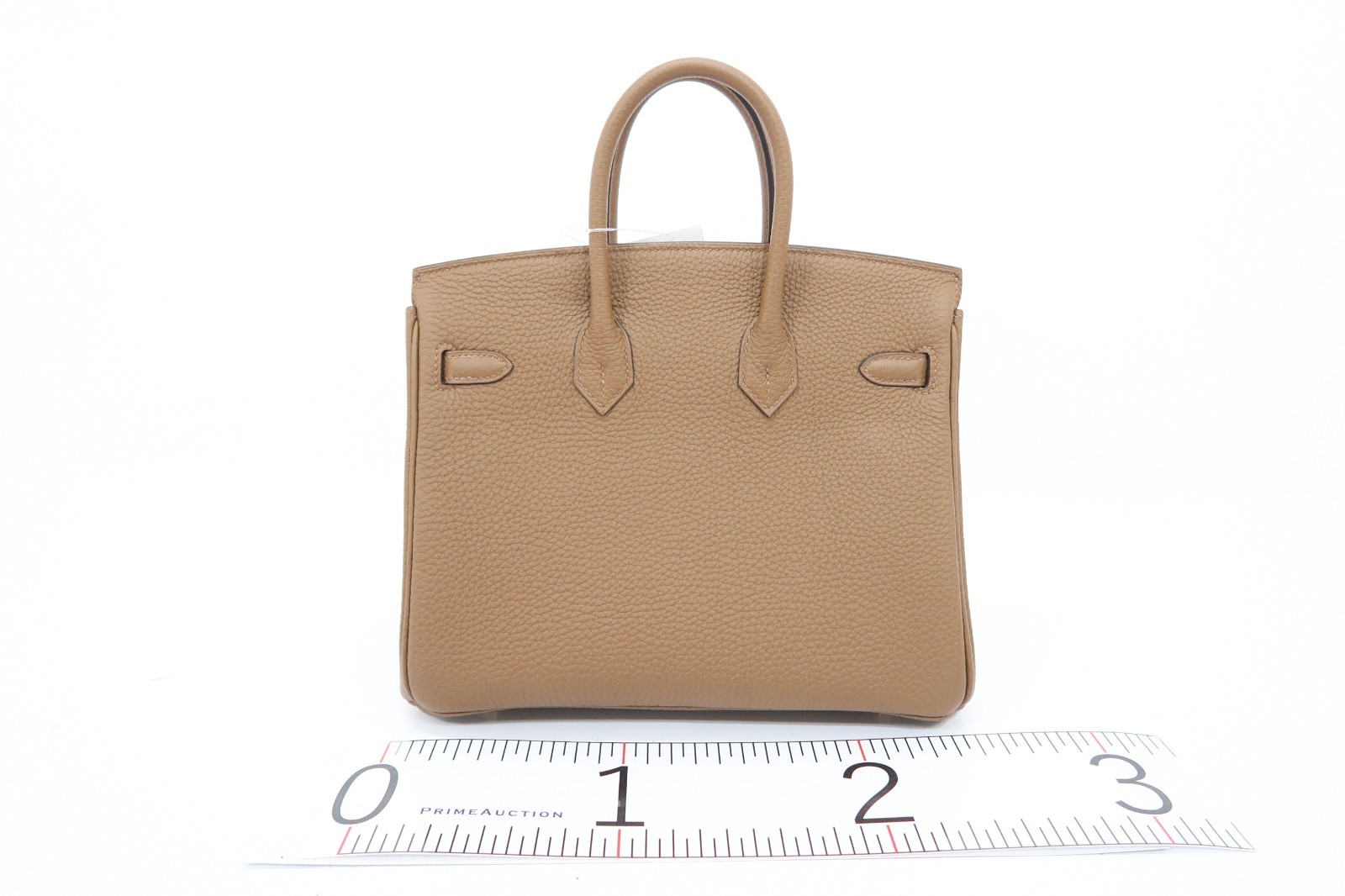 Authentic Hermes Birkin 25 togo Leather Brown Hand Bag UNUSED 3B220010SS image 8