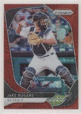 2020 Panini Prizm Tier II Red Mojo Prizm 43/149 Jake Rogers #137 Rookie RC 0a8t