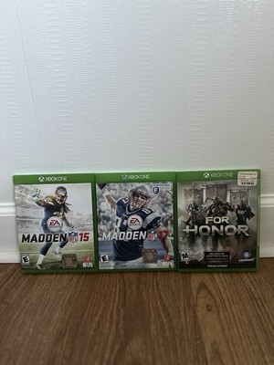 Xbox One / Series X Game Bundle Lot Of 3 - Madden 15 & 17, For Honor - Tested