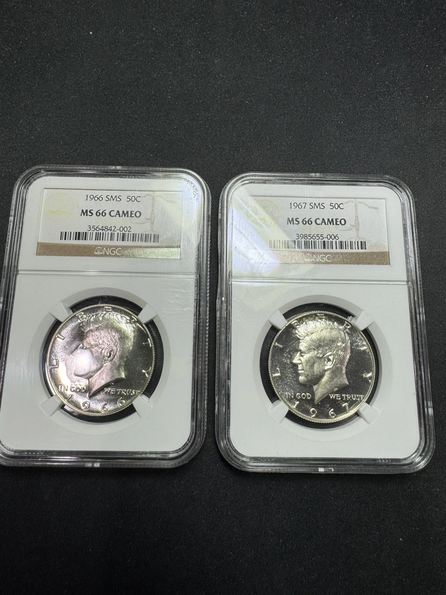 MS 66 Graded 1967 Kennedy US Half Dollars (1964-Now) for sale | eBay