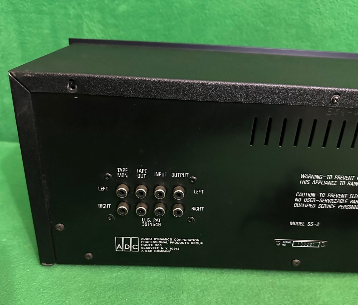 ADC Stereo Sound Shaper Two Frequency Equalizer Model SS-2. | eBay