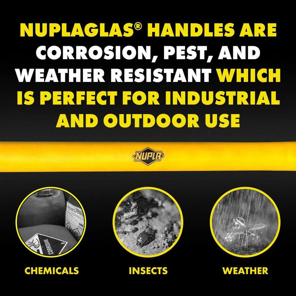 Resistente 54 pulgadas Rastrillo de hojas de 24 dientes con mango clásico de fibra de vidrio Foto 4 de 4