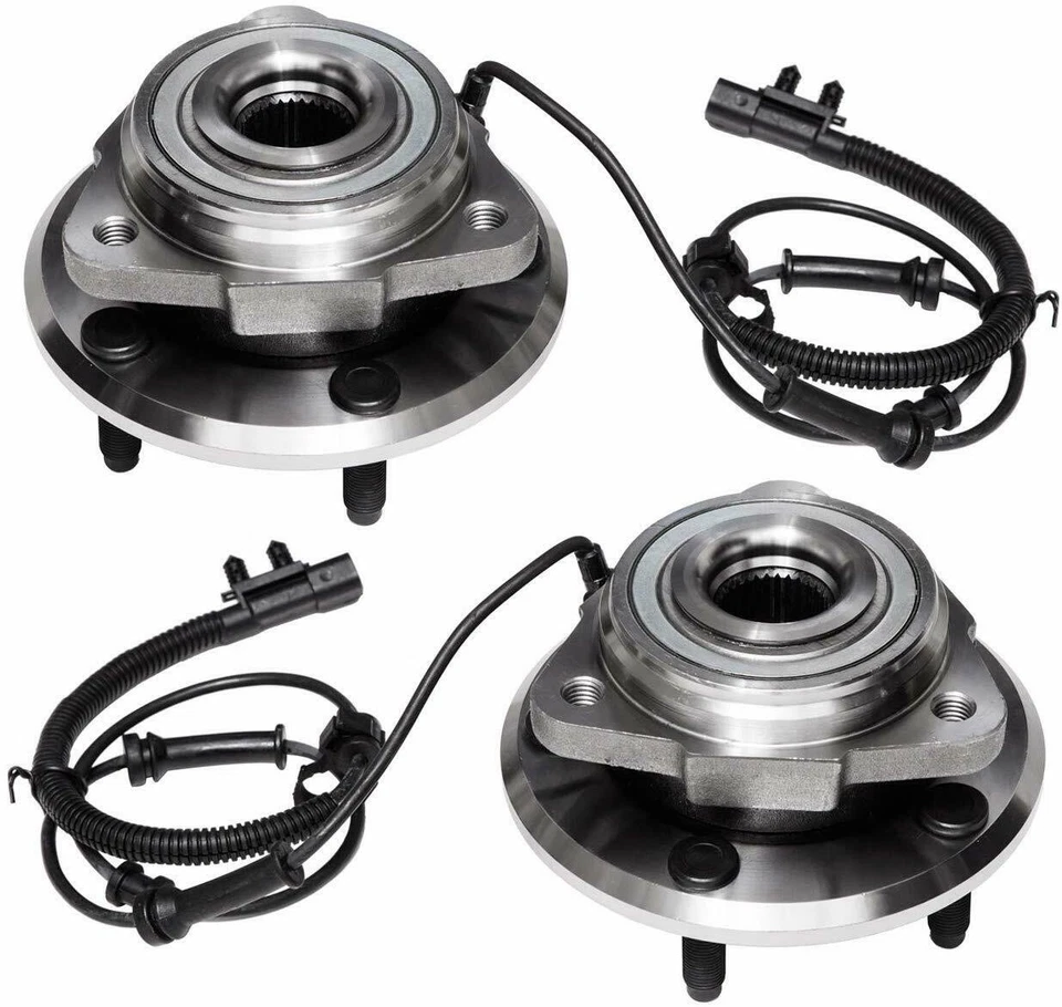 Par de conjunto de cubo e rolamento de roda dianteira TIMKEN para Jeep Wrangler 2007 - 2010 - Imagem 4 de 4