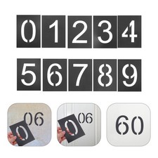 1 Set Number Templates Large Number Stencils Spray Paint Number Stencils For