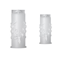 4 StüCk -Blumenstrauß-Duftkerzen-Silikonform Zum Selbermachen, Handgef7449