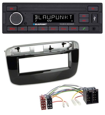 Blaupunkt DAB MP3 Bluetooth USB Autoradio für Fiat Punto Punto Evo (ab 2011)