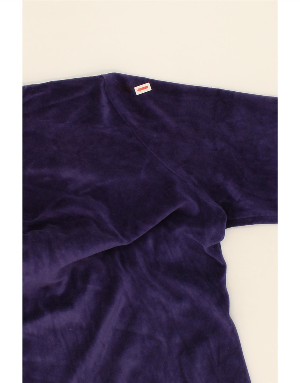 FILA Giacca tuta donna top UK 14 media viola cotone BZ01