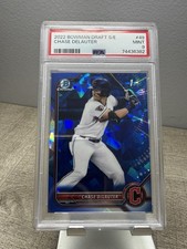 2022 Bowman Chrome Draft Sapphire Edition - Chase Delauter #BDC-49 (RC) PSA 9