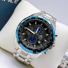CASIO EDIFICE EF-539 Quartz Wristwatch Working Case Wear Peeling Finish