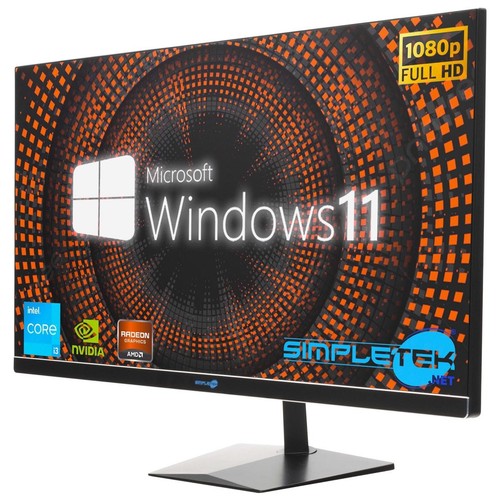 Aio All IN One 27 " i3 10TH WIN11 4GB 240GB PC Desktop-Computer Aufstellung Für - Bild 3 von 11