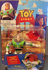 DISNEY Buzz Lightyear TOY STORY 1995 Infrared Action Figure - In Original Pack