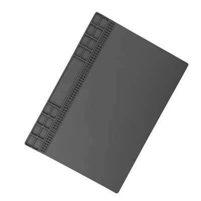 Heat Resistant Phone Computer Maintenance Platform Heat Insulation Pad Mat Gray