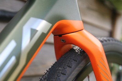 ORBEA Terra M30 Team 1x 2023 Größe XS Race-Gravel-Bike oliv-mango