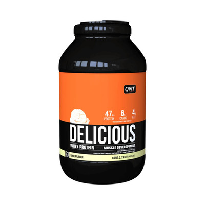 QNT Delicious Whey Protein (2200g) Vanilla (31,80 EUR/kg)
