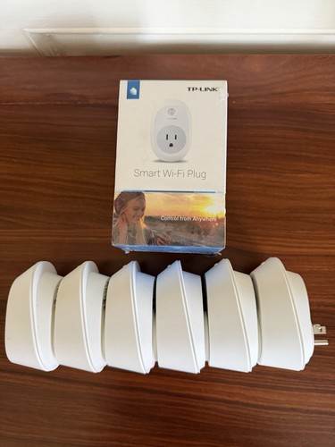 Seven (7) TP-Link - HS100 - Smart WiFi Plug - w/Google Assistant & Amazon Alexa