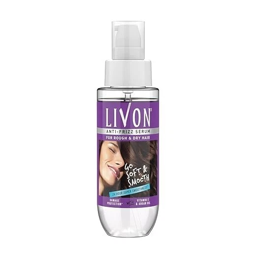 Livon Serum for Women & Men |For Dry & Rough Hair for 24 Hour Frizz-free Smoothn